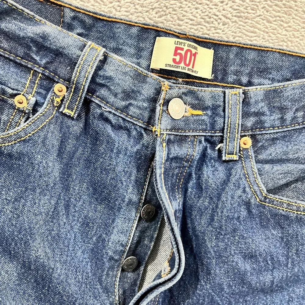 VTG Levi's 501 XX Jeans Mens 31x29.5* Straight Leg Button‎ Fly Y2K  WPL 423